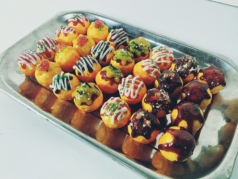 bolitas pulpo japon comida replica 28u